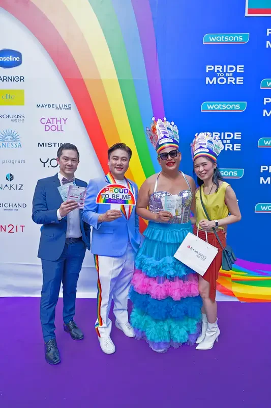 โรจูคิส ร่วมงาน Watsons Pride To Be More 2024