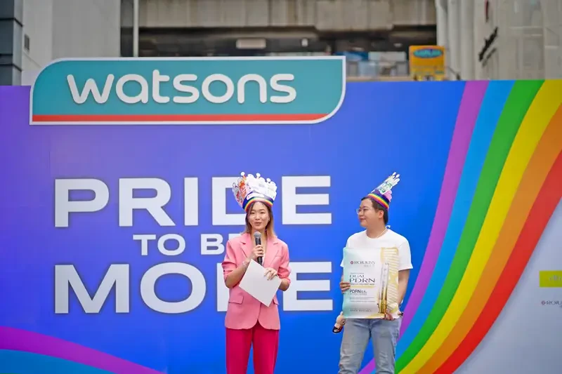 โรจูคิส ร่วมงาน Watsons Pride To Be More 2024