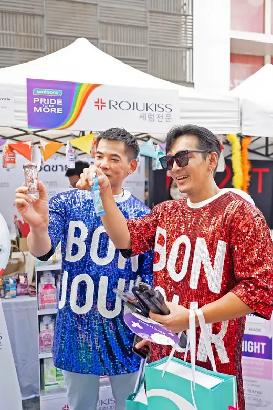 โรจูคิส ร่วมงาน Watsons Pride To Be More 2024