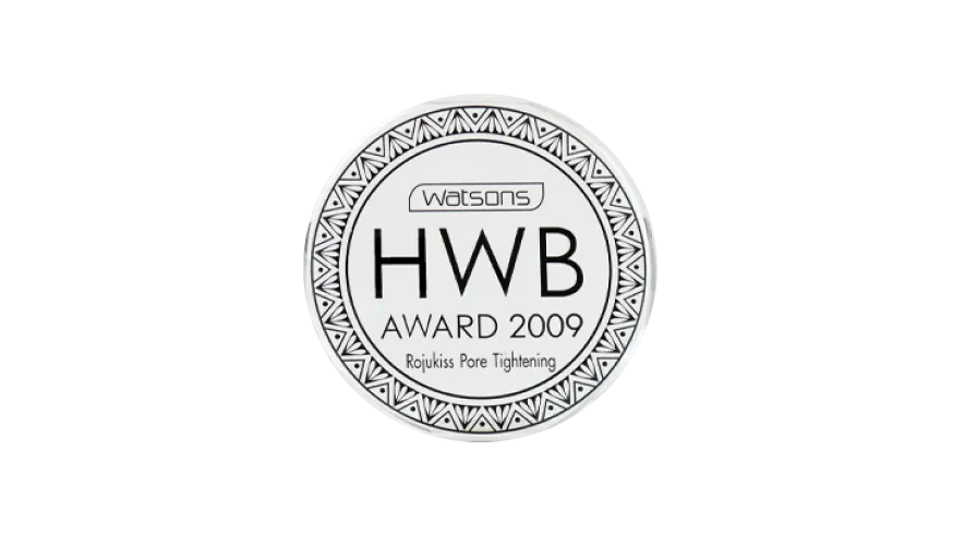 Watsons HWB Awards 2553 หมวดหมู่ Best of the Best ผลิตภัณฑ์สินค้า “Rojukiss Pore Tightening”